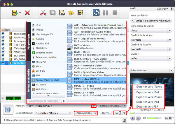 Xilisoft Convertisseur Video pour Mac