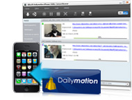 Convertir Dailymotion vidéo pour iPhone