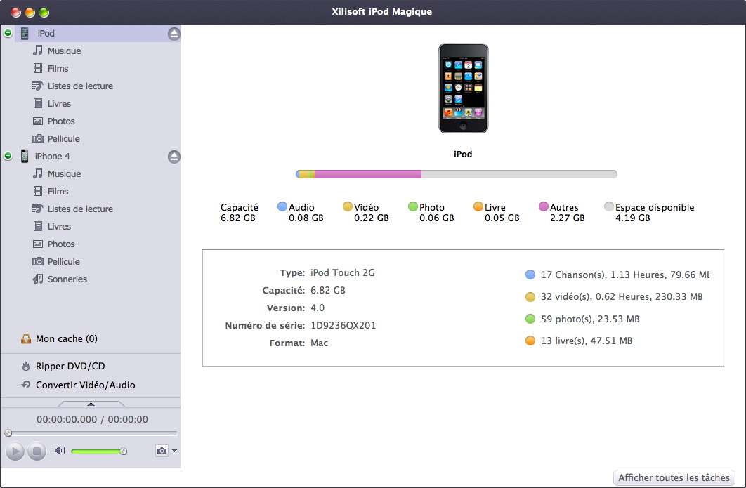 Xilisoft iPod Magique pour Mac